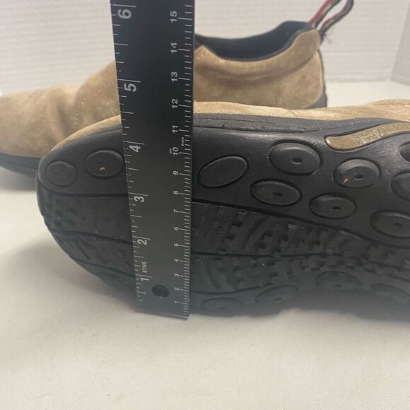 MERRELL Men’s Jungle Moc Dark Earth Nubuck Performance Footwear Size 10 - Picture 3 of 10